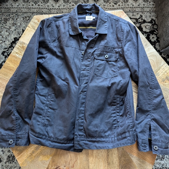 Flint and Tinder Waxed Trucker Charcoal Large - Picture 1 of 5